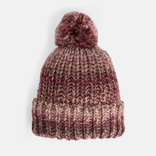 Sparkle Season Knit Hat - Mauve Multi