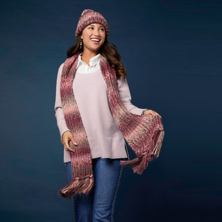 Sparkle Season Knit Hat - Olive Multi