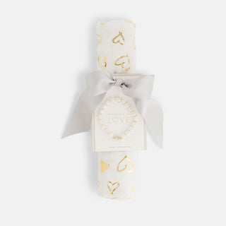 Bundle of Love Scarf + Bracelet Set - White