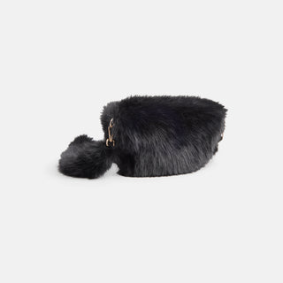 Arleigh Faux Fur Crossbody - Black