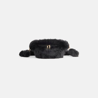 Arleigh Faux Fur Crossbody - Black