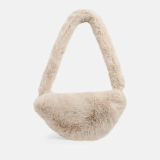 Arleigh Faux Fur Crossbody - Tan