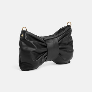 Clarissa Bow Crossbody - Black