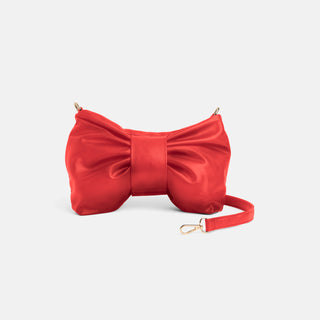 Clarissa Bow Crossbody - Red