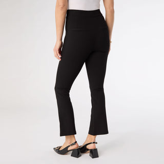 Celyse Baby Flare Pant with Side Inset - Black/Gold