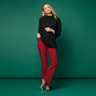 Georgie Flare Bottom - Black