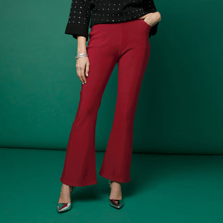 Georgie Flare Bottom - Black