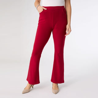 Georgie Flare Bottom - Tango Red