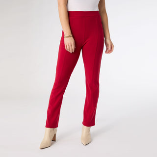 Georgie Front Seam Bottom with Rivet Detail - Tango Red