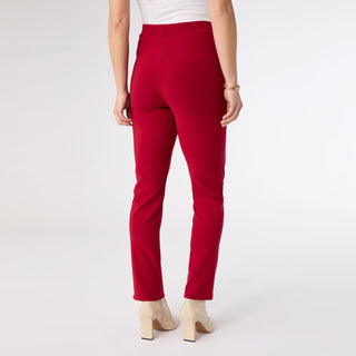 Georgie Front Seam Bottom with Rivet Detail - Tango Red