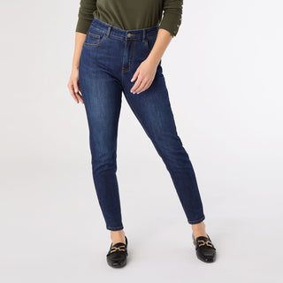 Bambu Soft Skinny Ankle - Indigo Dark Denim