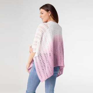 Margot Knit Wrap - Orchid Bloom