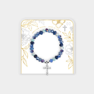 Amazing Grace Bracelet - Blue Multi/Amazing Grace