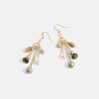 Kamora Earrings - Green