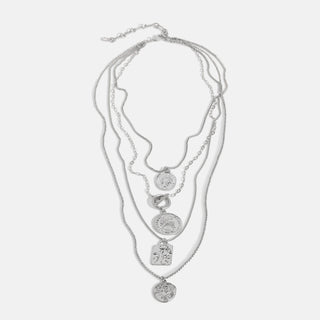 Sicily Necklace - Matte Silver