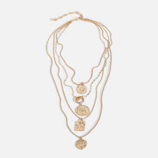 Sicily Necklace - Matte Gold