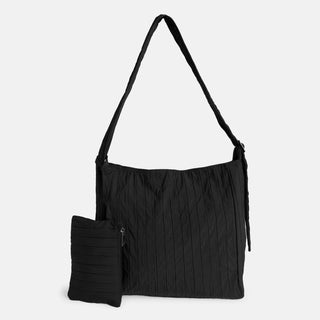 Rylan Crossbody w/ Pouch - Black