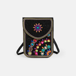 Artisan Beaded Crossbody