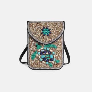 Artisan Beaded Crossbody