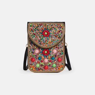 Artisan Beaded Crossbody