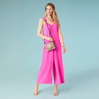 Artisan Beaded Envelope Crossbody - Shell