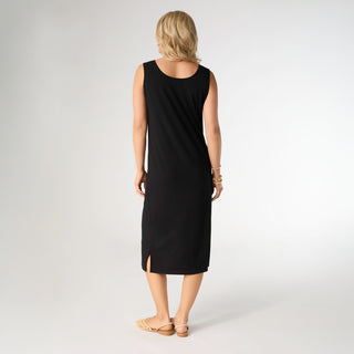 Soft Landing Sleeveless Dress - Black