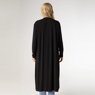 Soft Landing Long Sleeve Cardigan - Black