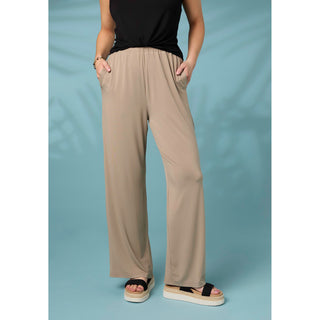 Soft Landing Pants with Pockets - Taupe