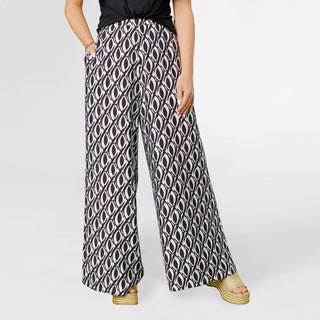 Dinara Flowy Pant with Cinched Waist