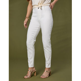 Amy Skinny Ankle Pant - Crisp White