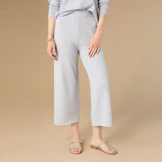 Lightweight Heavenly-Luxe Crop Bottom - Oatmeal