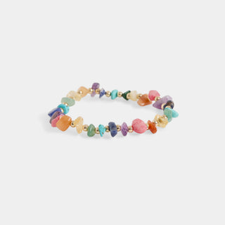 Chakra Stretch Bracelet - Gold