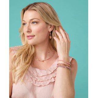 Clara Necklace - Pinks