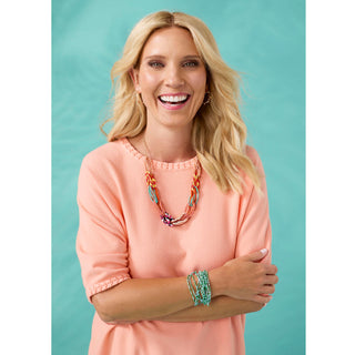 Barbara Necklace - Gold Multi