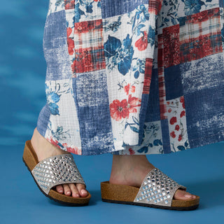 Nellie Sandals - Silver
