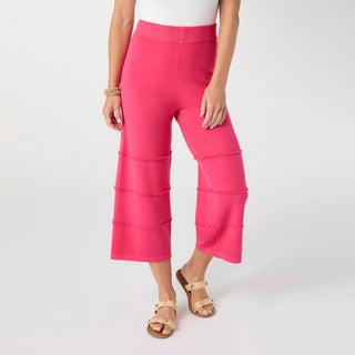 Lightweight Heavenly-Luxe Crop Pant - Pink Glo