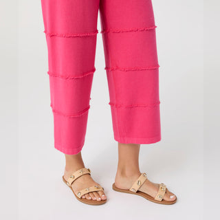 Lightweight Heavenly-Luxe Crop Pant - Pink Glo