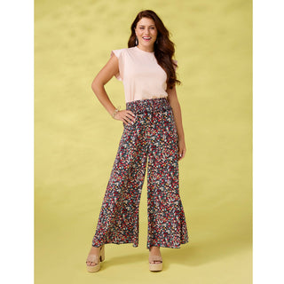 Lilly Ruffle Cap Sleeve Top - Butter