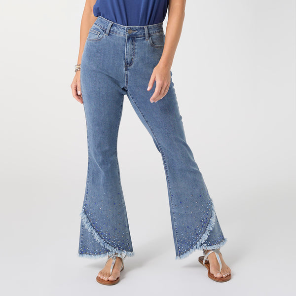 Bambu Soft Flare Fringe Crossover with Studs – COCO + CARMEN