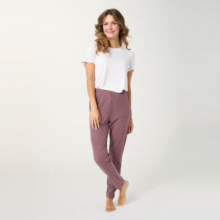 Weekend Brushed Leggings - Redwood