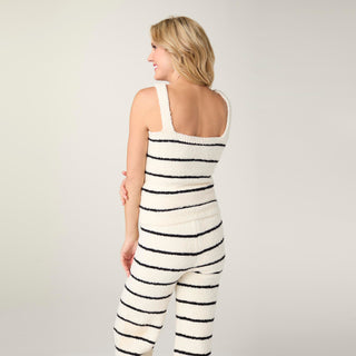 Laidback Luxe Tank Top - Black Stripe