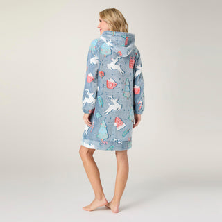Whimsical Wear Glow in The Dark Hoodie Dress - Holidays