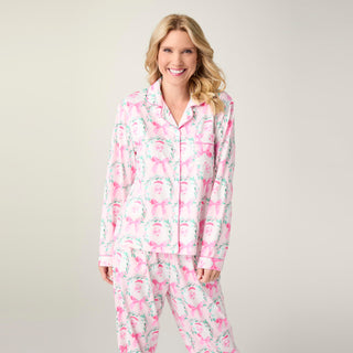 Dreamland Top - Blush Santa