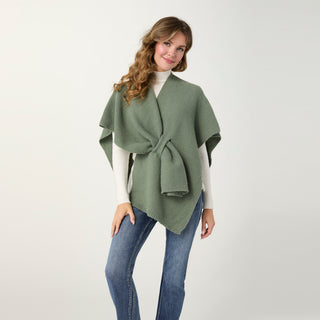 Ellory Pull Thru Wrap - Seafoam