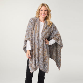 Chevela Eyelash Wrap - Dusty Smoke