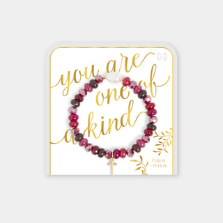 You are One of a Kind Bracelet - Rumba Red