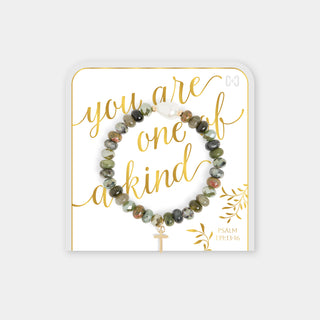 You are One of a Kind Bracelet - Green Turquoise