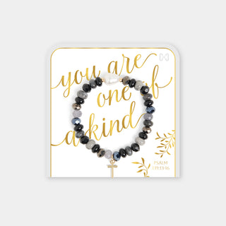You are One of a Kind Bracelet - Black