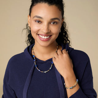 Allegra Necklace - Royal Blue