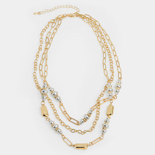 Nadia Necklace - Grey